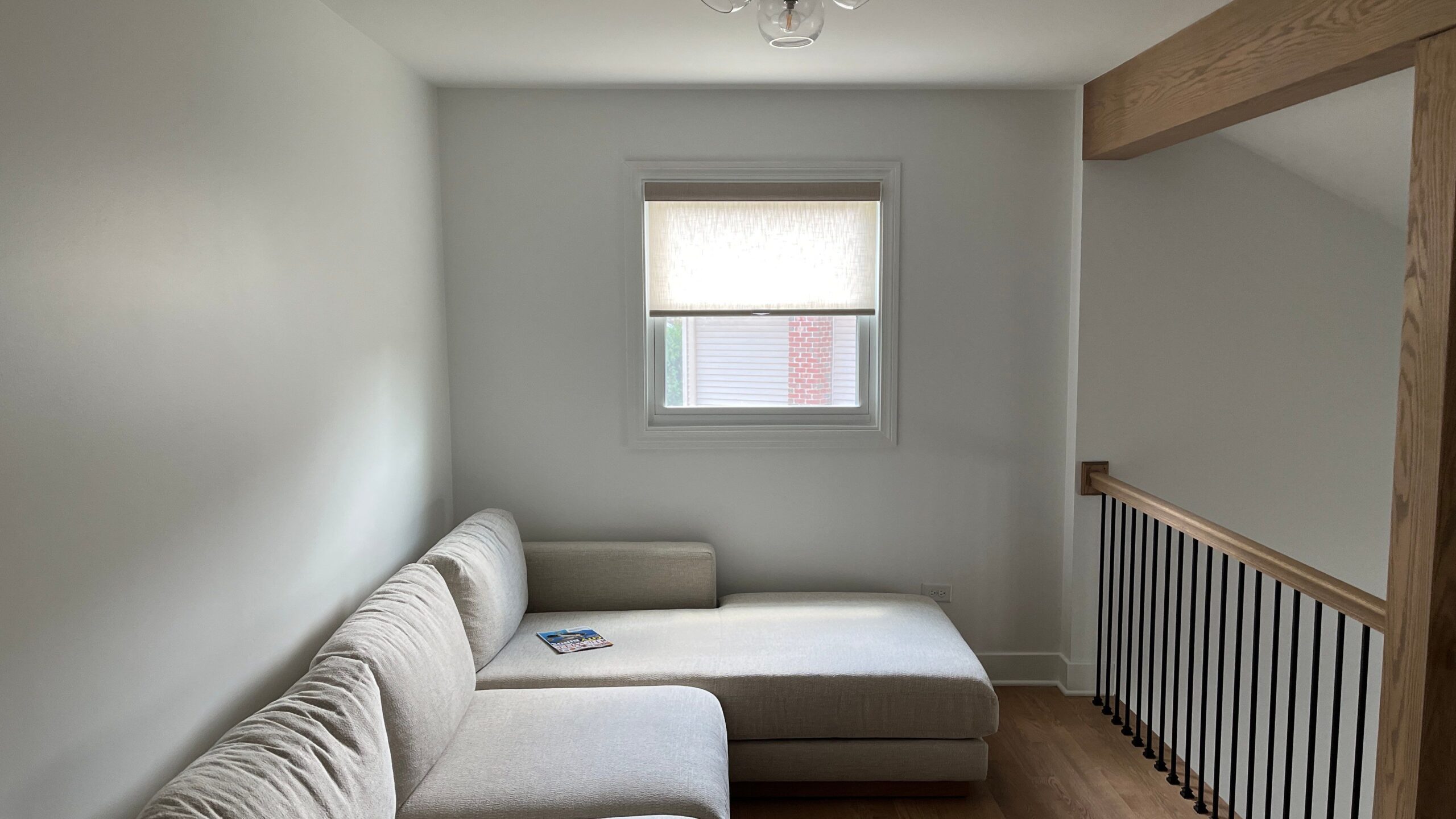 Professional painting project — Modern Loft Interior Sitting Area