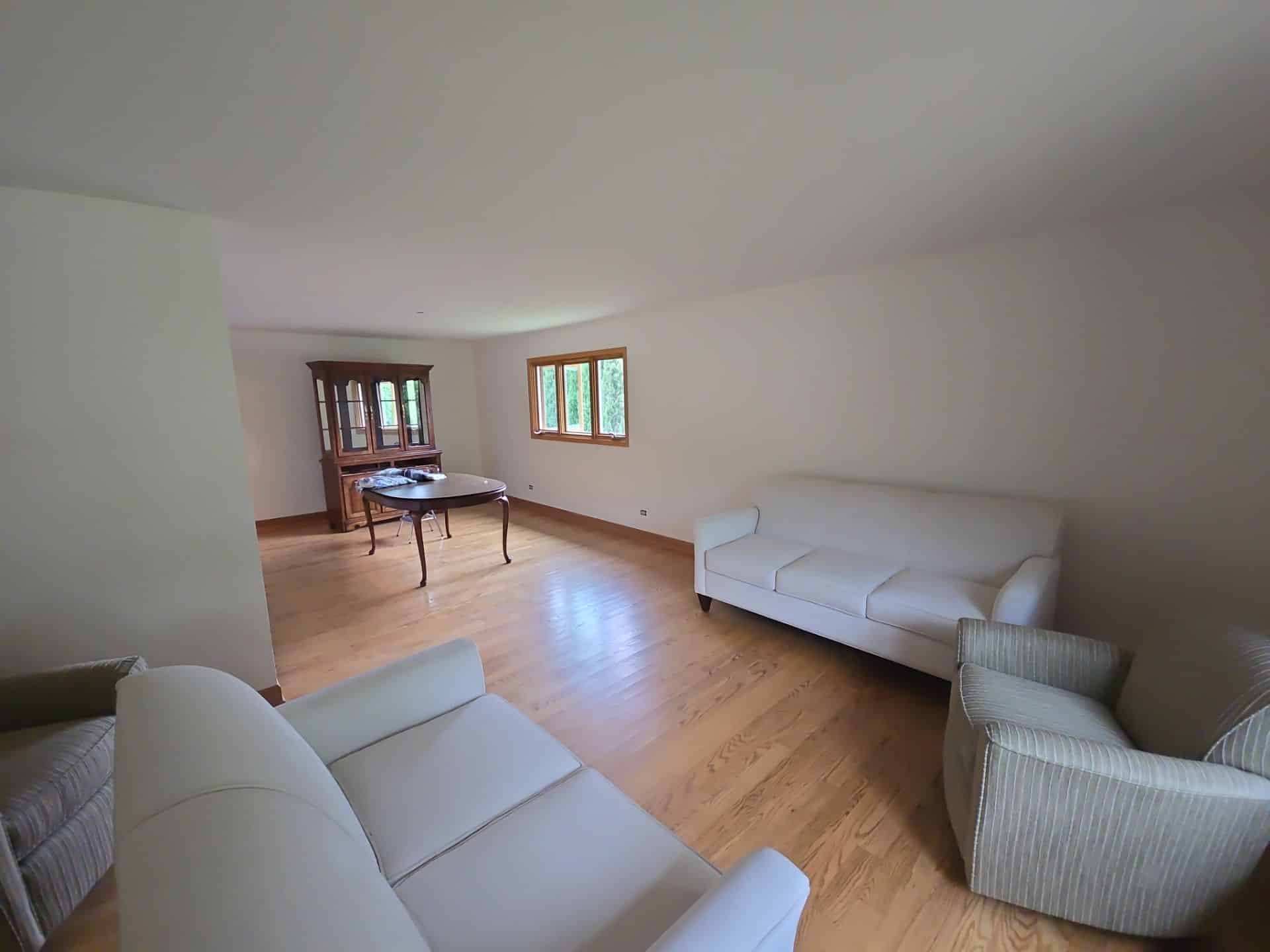 Professional painting project — Neutral Living Room Interior Walls