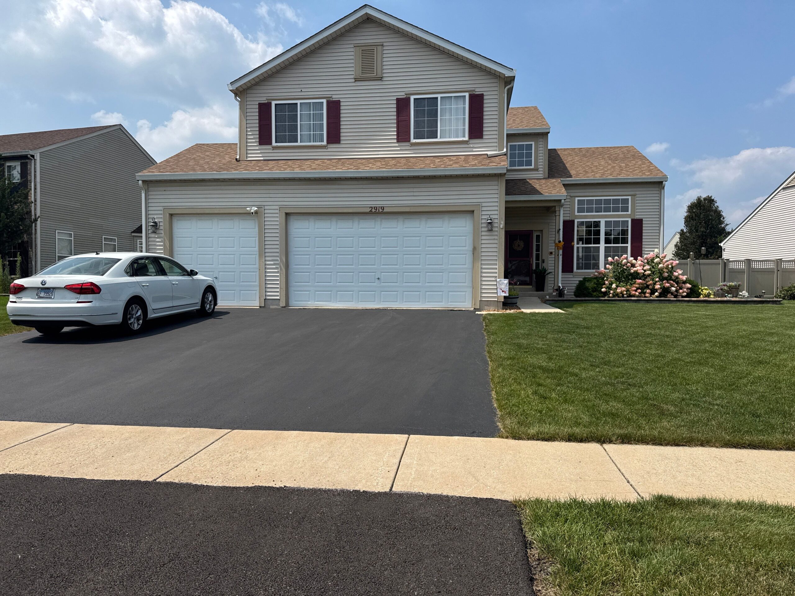 Professional painting project — Suburban Home Exterior Painting Crew